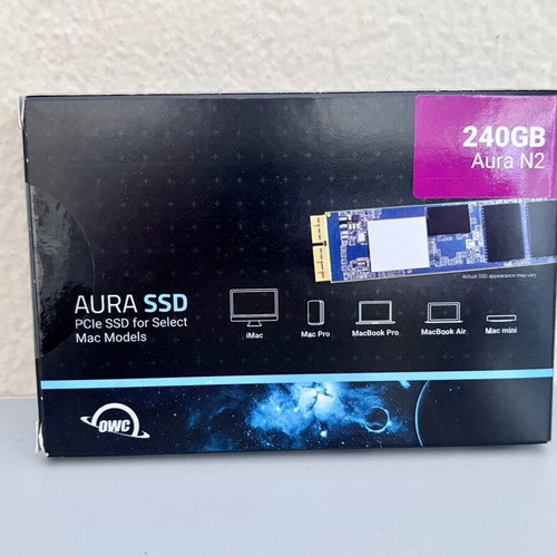 OWC Aura N2 240GB SSD new for Apple Mac