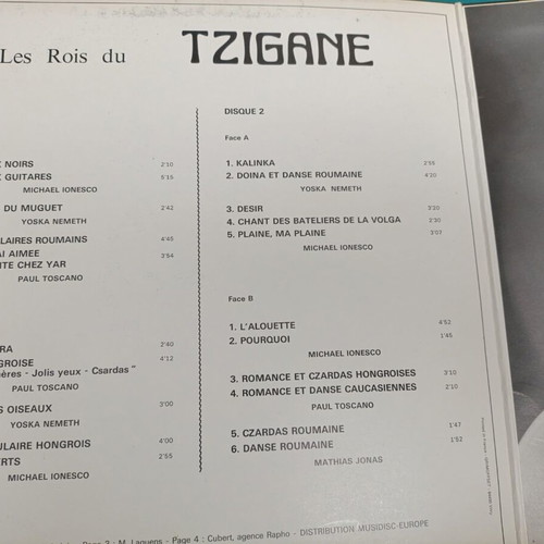 Tzigane Album 2 discs like new