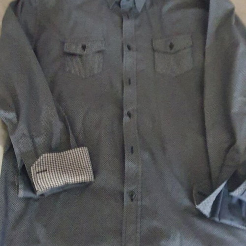 Grand's XL slim fit blue shirt like new