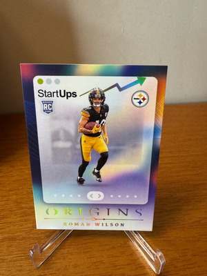 Κάρτα 2024 Panini Origins Football Roman Wilson RC #19 Start Ups σαν καινούργιο