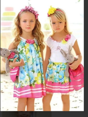 Mini Raxevsky set No 5, white and pink