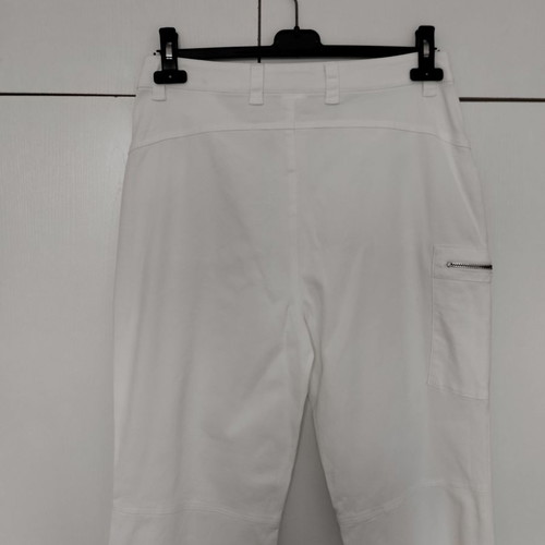 Lecomte Pants New White Size 44 With Zipper