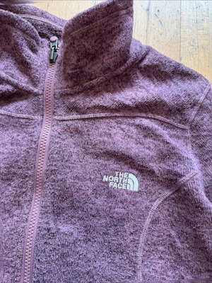 The North Face pink fleece jacket used, size XL