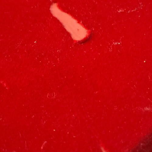 SBC heart-shaped jewelry box used, red