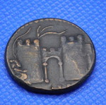 Decorative bronze medal