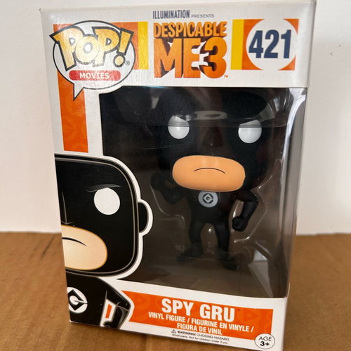 Funko Pop Spy Gru #421 Despicable Me 3 like new