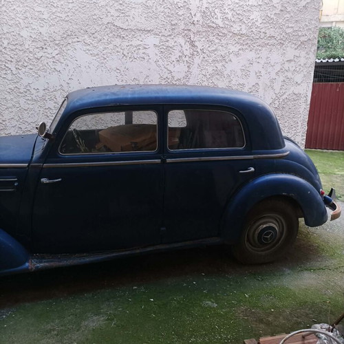 Mercedes S 180 1948 used, blue sedan