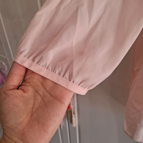 Marks & Spencer blouse blush pink XL like new, 3/4 sleeve