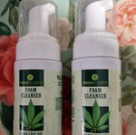 Foam Cleanser new, pack of 2 with cannabis oil