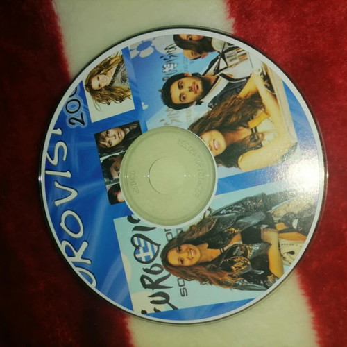 EurovisT 20 CD-R like new with Greek Eurovision 2008 entries
