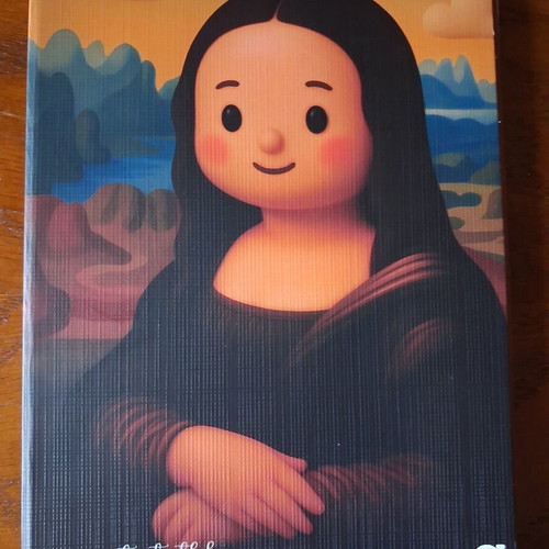 Lined notebooks with art-inspired covers, 40 sheets