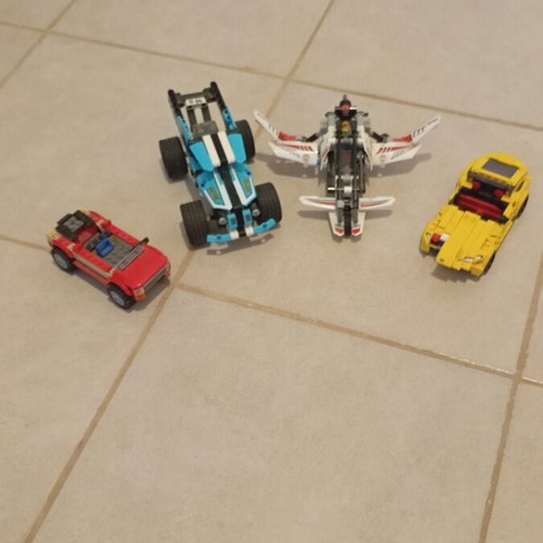 Lego assorted vehicles