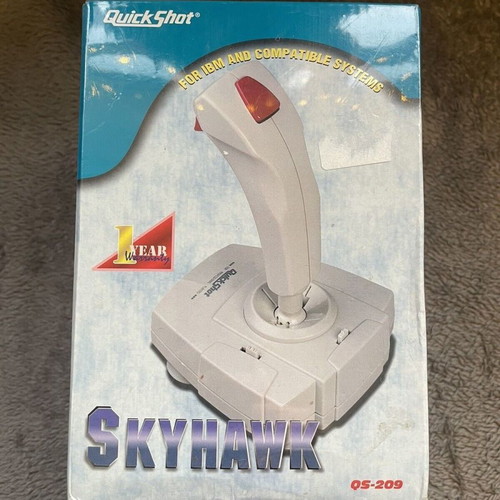 Quickshot Skyhawk joystick used, sealed