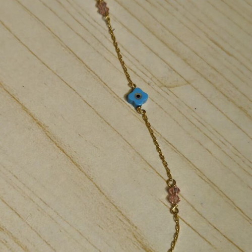 Bracelet made of 14K Italian gold like new, length 18.5 cm
