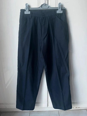 Children's fabric pants MAG Collection like new, dark blue, size 164 cm