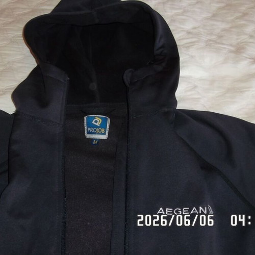Projob Elastic Sweatshirt size M like new, black and dark blue