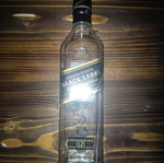 Black Label bottle without content