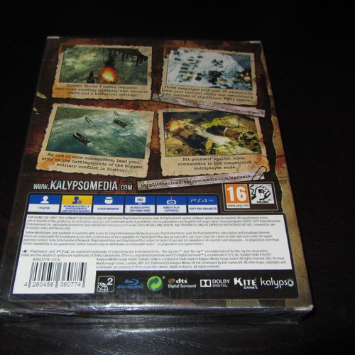 Sudden Strike 4 Steelbook Edition Sony PS4 new sealed