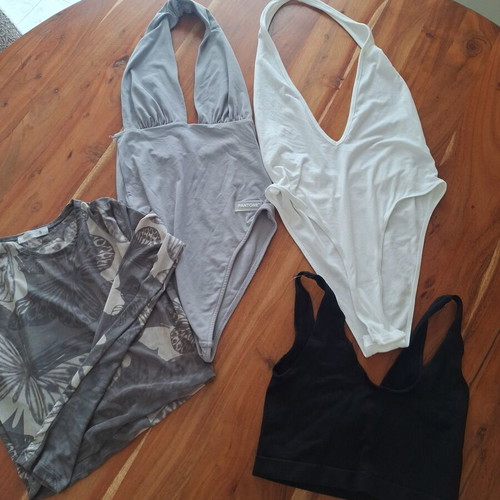 Women's tops and bodysuits Zara used, sizes S/M, basic and stylish