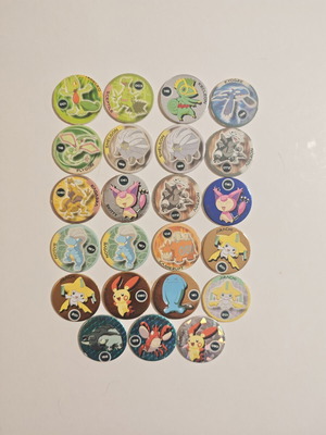 Pokémon Pickers lot of 24 used, rare Mythical Jirachi & Prism Foil
