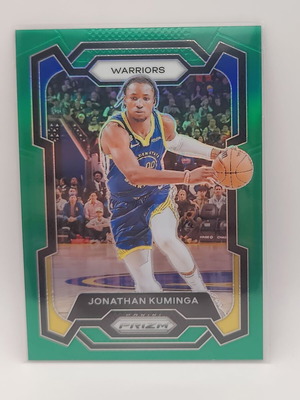 Κάρτα Jonathan Kuminga Green Prizm 2023-24 Panini καινούργια