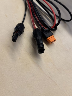 EcoFlow 3.5m MC4 to XT60 connection cable for solar panels