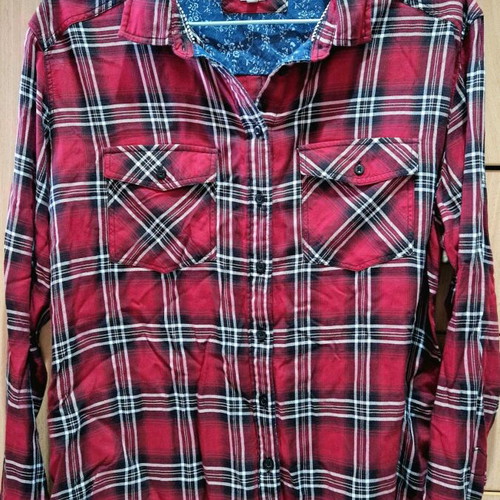 Pepe Jeans shirt red like new, size M
