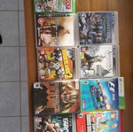 Various used video games