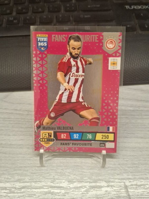 FIFA Adrenalyn 365 2023 Mathieu Valbuena Fans Favourite Olympiacos card new