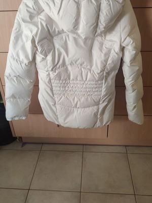 Adidas white down jacket new, unworn, size S