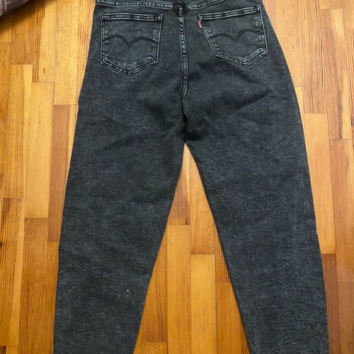 Baggie jeans black size M like new