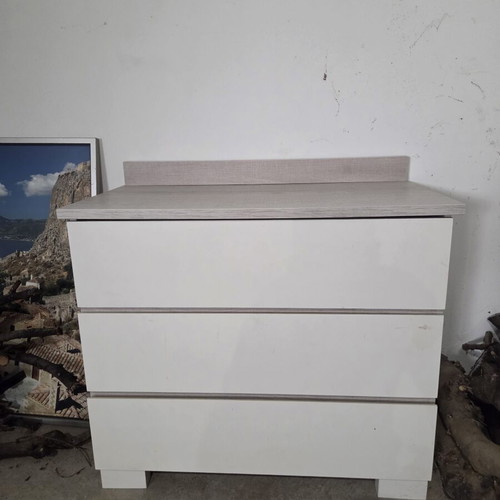 Baby items like new, including crib, changing table, tricycle, and more