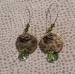 Earrings like new, handmade