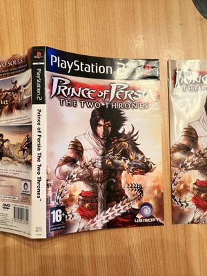 Prince of Persia The Two Thrones PS2 cover and manual like new