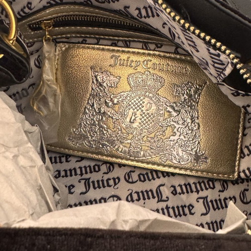 Juicy Couture Primerose black bag with double handle and key charms
