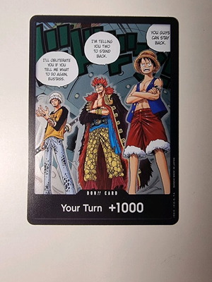 Don !! Card One Piece Card Game OP07 500 Years into the Future Double Pack Edition