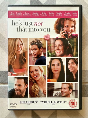 He's Just Not That Into You DVD σαν καινούργιο, αγγλικοί υπότιτλοι