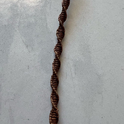Handmade necklace with braid new