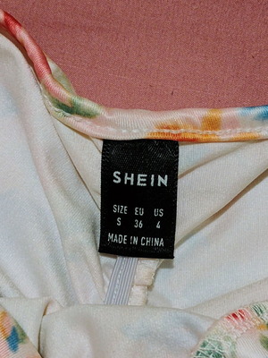 Floral dress Shein size S like new
