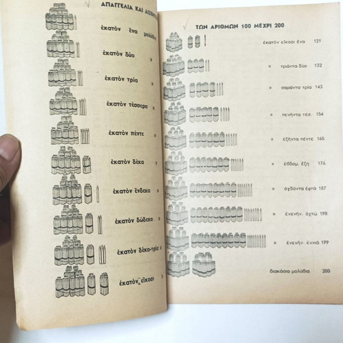 Mathaino na Metro Arithmetic with Pictures Grade 3 Used, 1960s Edition