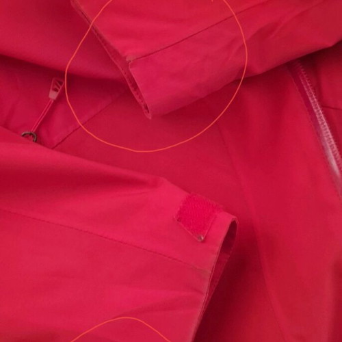 Halti jacket like new, red-raspberry with small marks