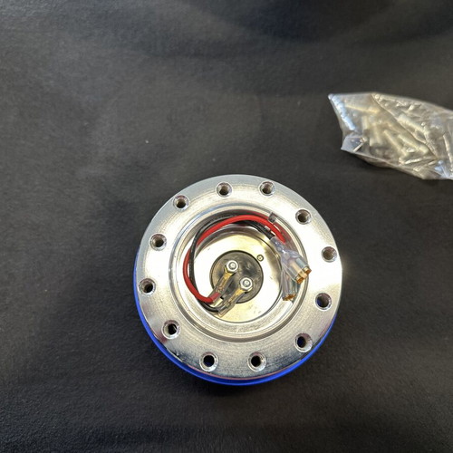 Momo steering wheel blue new with cone and accessories