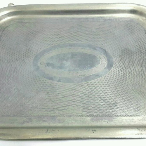 Vintage serving tray used