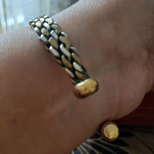 Bracelet from Morocco like new, high-quality metal, non-tarnish