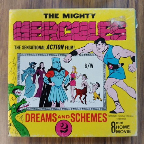 The Mighty Hercules Super 8 mm film used