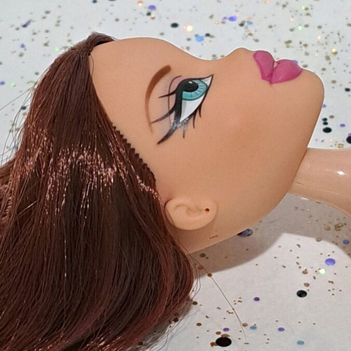 Bratz Campfire Meygan doll used, nude with flaws
