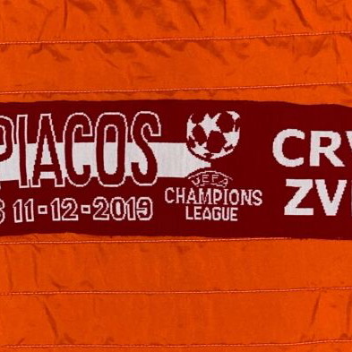 Olympiacos vs Red Star Belgrade 11.12.2019 collectible scarf