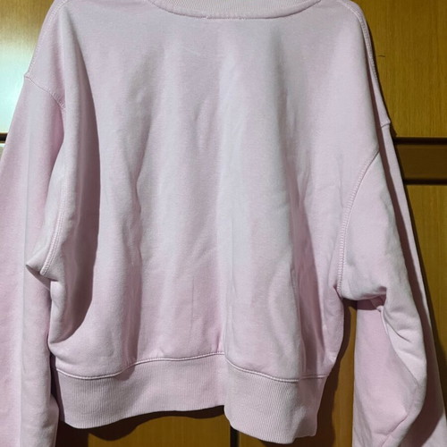 Terranova cropped sweatshirt pink like new, size L