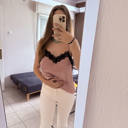 Zara white fitted pants XS like new