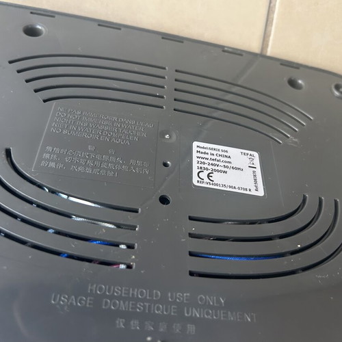 Tefal VitaCuisine VS4001 steam cooker like new, 2000W
